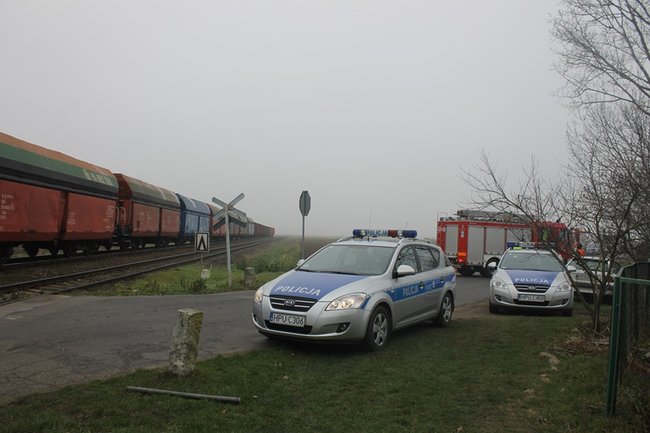 Twierdzi, że nie widział pociągu - zdjęcia