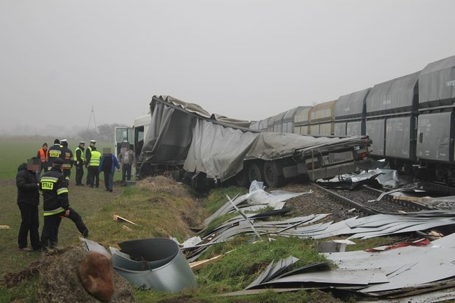 Twierdzi, że nie widział pociągu - zdjęcia