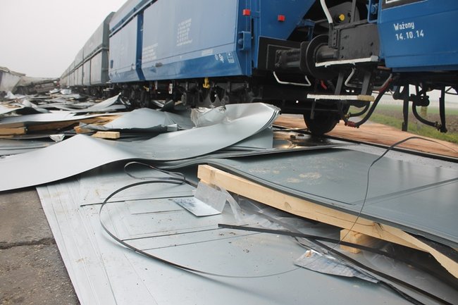 Twierdzi, że nie widział pociągu - zdjęcia