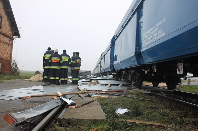 Twierdzi, że nie widział pociągu - zdjęcia
