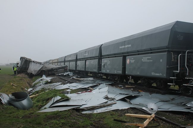 Twierdzi, że nie widział pociągu - zdjęcia