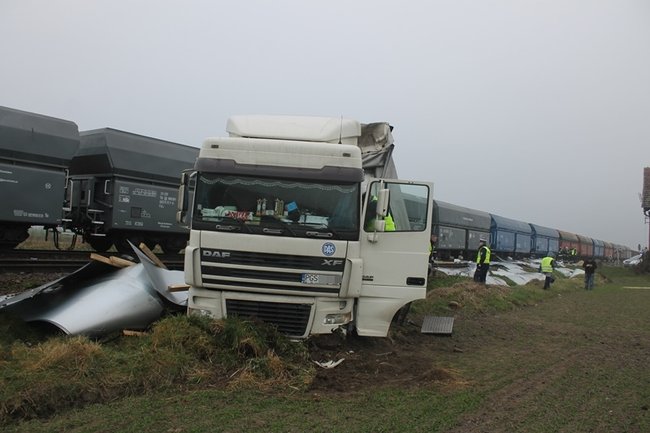 Twierdzi, że nie widział pociągu - zdjęcia