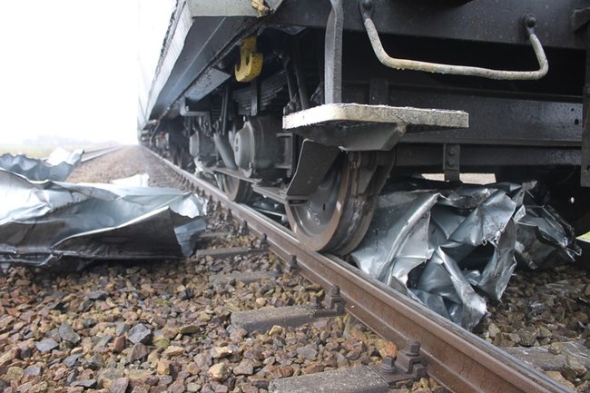 Twierdzi, że nie widział pociągu - zdjęcia