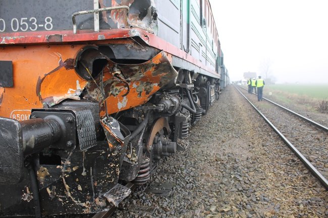 Twierdzi, że nie widział pociągu - zdjęcia
