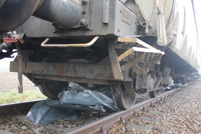 Twierdzi, że nie widział pociągu - zdjęcia