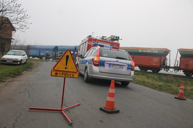 Twierdzi, że nie widział pociągu - zdjęcia