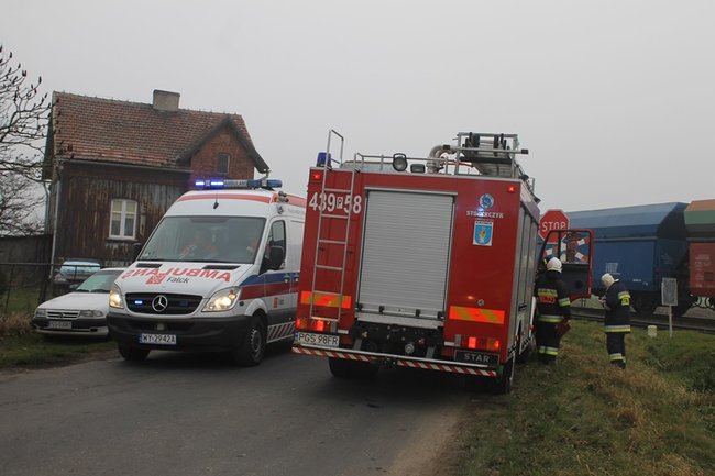 Twierdzi, że nie widział pociągu - zdjęcia