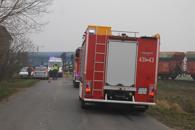 Twierdzi, że nie widział pociągu - zdjęcia