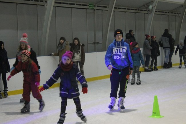 Z Mikołajem na łyżwach - zdjęcia