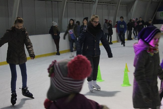 Z Mikołajem na łyżwach - zdjęcia