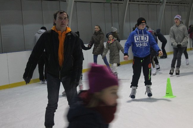 Z Mikołajem na łyżwach - zdjęcia