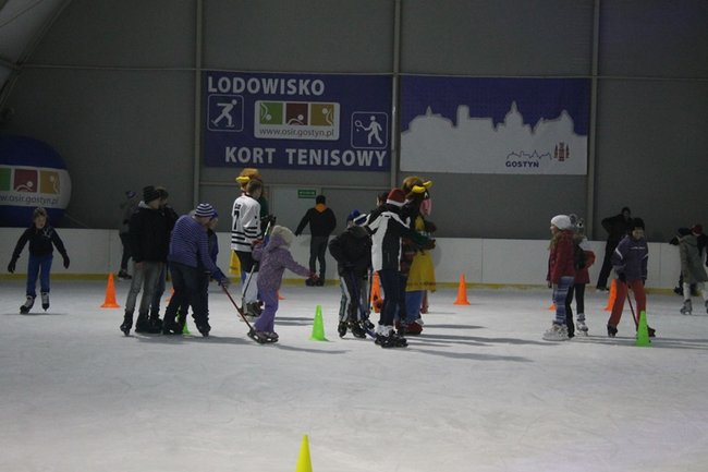 Z Mikołajem na łyżwach - zdjęcia