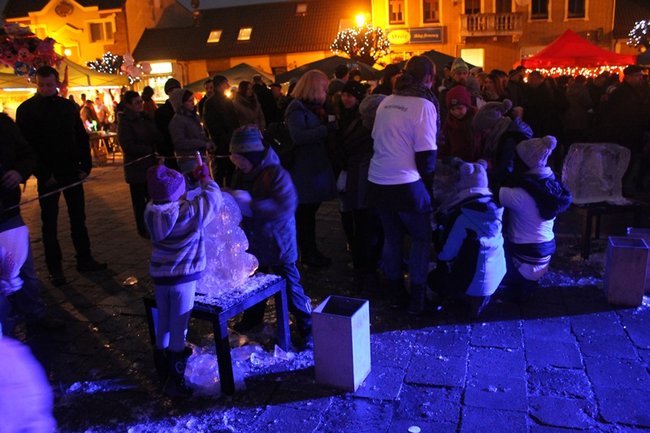 Rzeźbili... w lodzie - zdjęcia