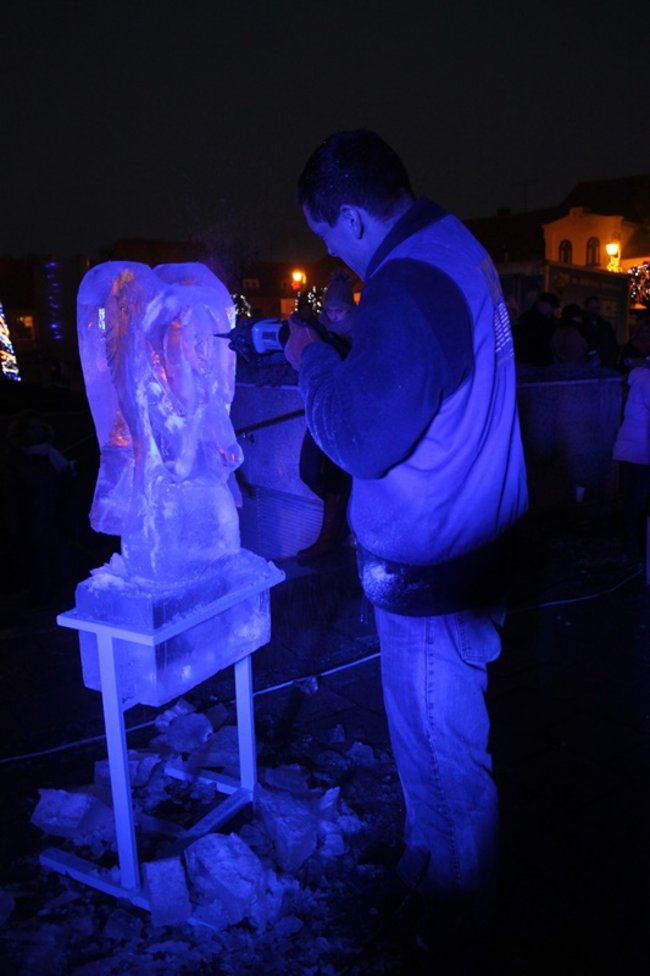 Rzeźbili... w lodzie - zdjęcia