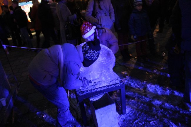 Rzeźbili... w lodzie - zdjęcia