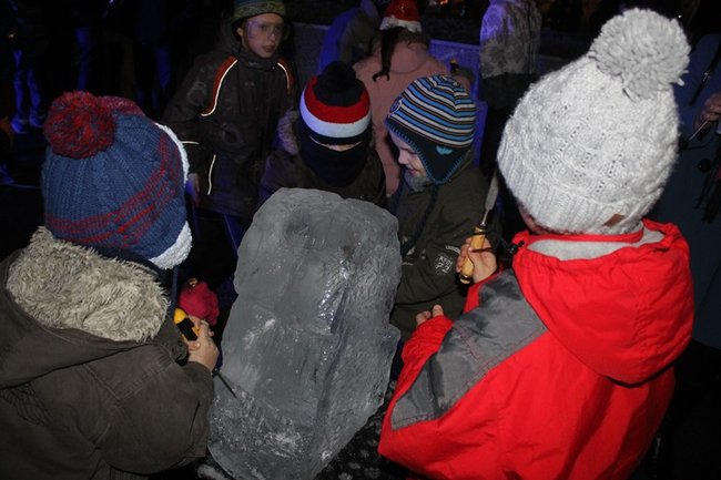 Rzeźbili... w lodzie - zdjęcia