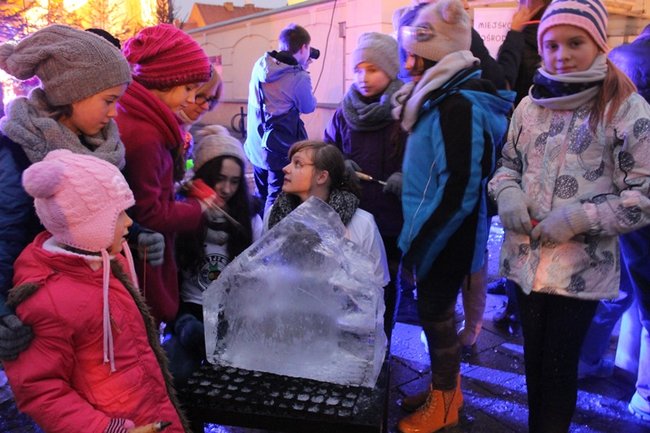Rzeźbili... w lodzie - zdjęcia
