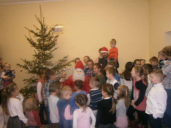 Mikołajkowe popołudnie w Krajewicach - zdjęcia