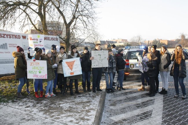 Protestowali na ulicach Gostynia - zdjęcia