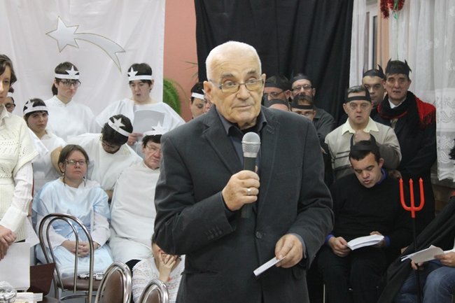 Z przyjaciółmi przy wigilijnym stole - zdjęcia