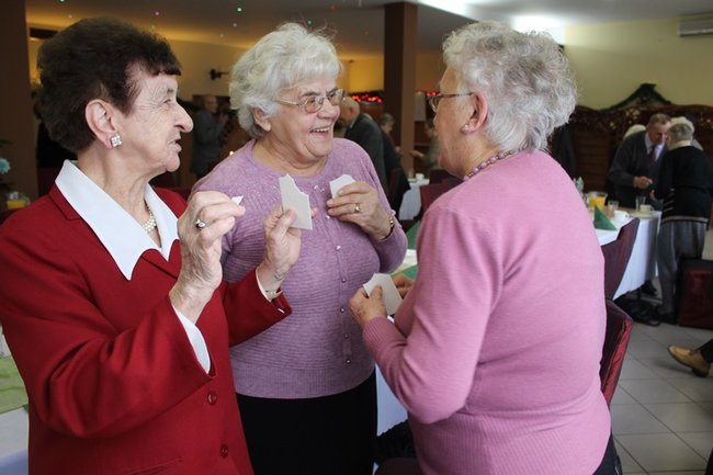 Podzielili się opłatkiem - zdjęcia