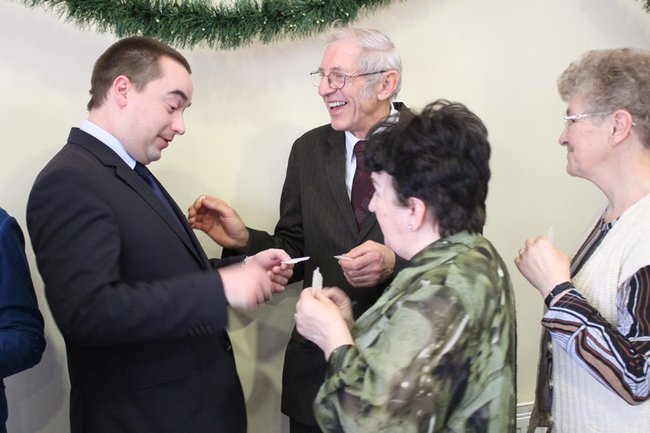 Podzielili się opłatkiem - zdjęcia