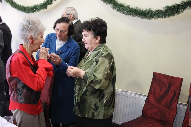 Podzielili się opłatkiem - zdjęcia