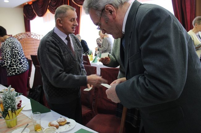 Podzielili się opłatkiem - zdjęcia