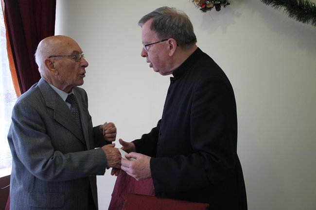 Podzielili się opłatkiem - zdjęcia