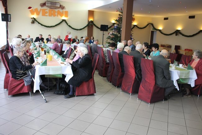 Podzielili się opłatkiem - zdjęcia