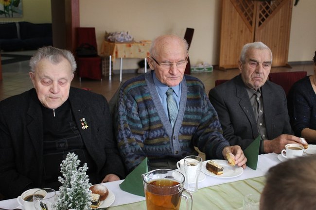 Podzielili się opłatkiem - zdjęcia