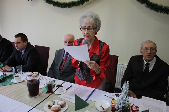 Podzielili się opłatkiem - zdjęcia