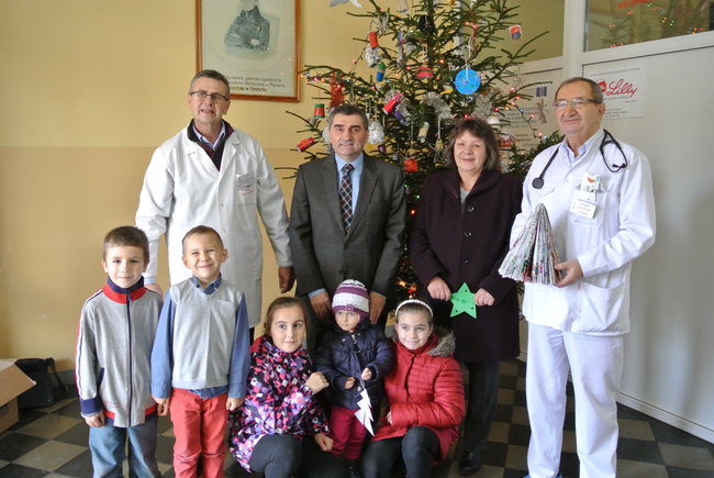 Choinka dla szpitala - zdjęcia