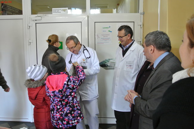 Choinka dla szpitala - zdjęcia