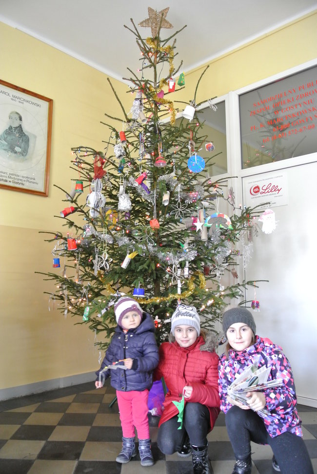 Choinka dla szpitala - zdjęcia
