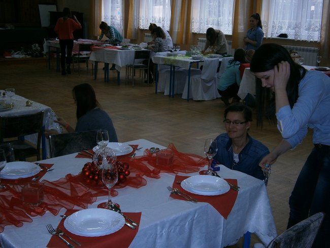 Magia świątecznego stołu - zdjęcia