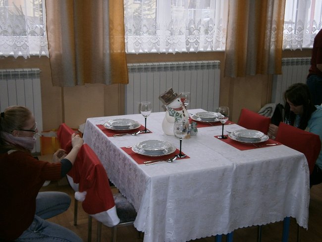 Magia świątecznego stołu - zdjęcia