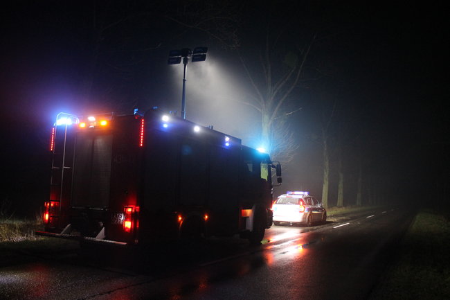 Noc przebiegła spokojnie- zdjęcia