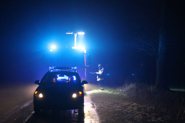 Noc przebiegła spokojnie- zdjęcia