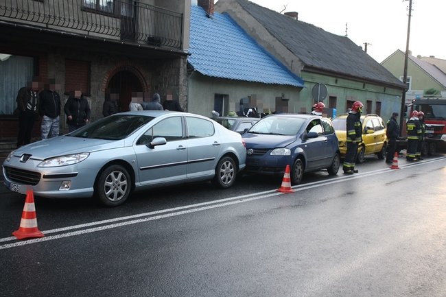 Karambol na Warszawskiej - zdjęcia