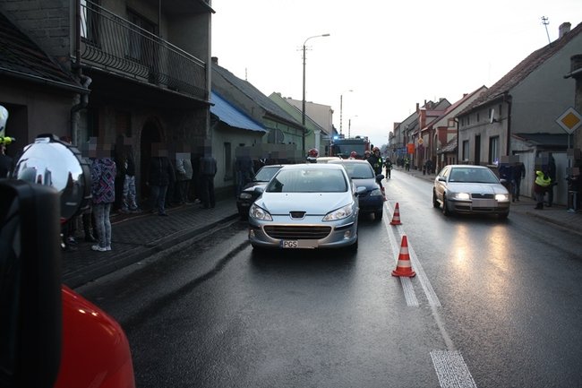 Karambol na Warszawskiej - zdjęcia