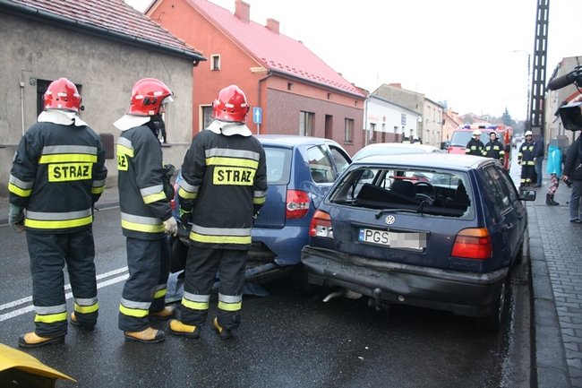 Karambol na Warszawskiej - zdjęcia