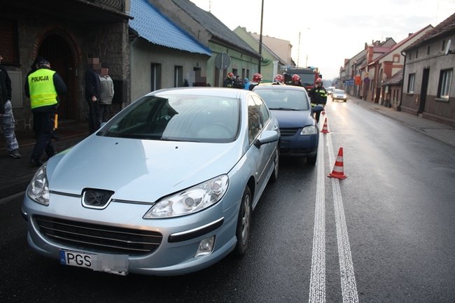 Karambol na Warszawskiej - zdjęcia