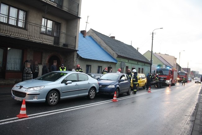 Karambol na Warszawskiej - zdjęcia