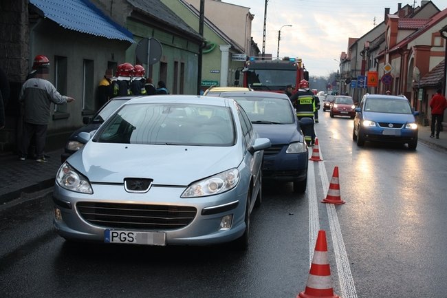 Karambol na Warszawskiej - zdjęcia