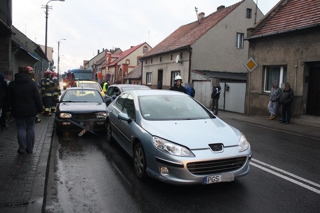 Karambol na Warszawskiej - zdjęcia