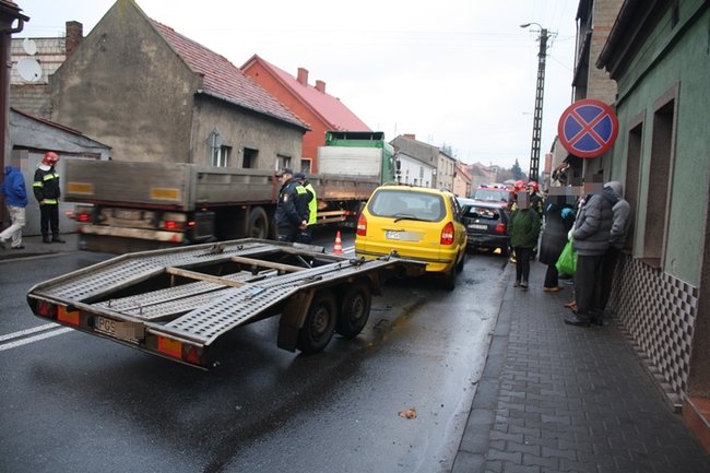 Karambol na Warszawskiej - zdjęcia
