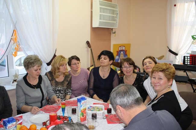 Noworocznie u seniorów - zdjecia