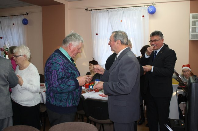 Noworocznie u seniorów - zdjecia