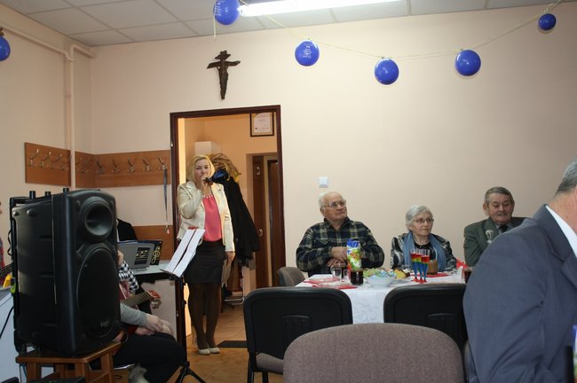 Noworocznie u seniorów - zdjecia